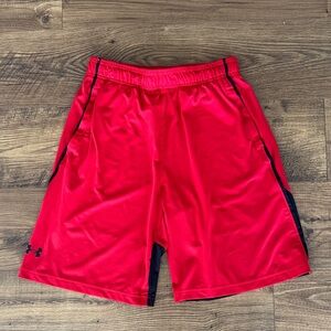 Under Armour men’s red shirts, size medium